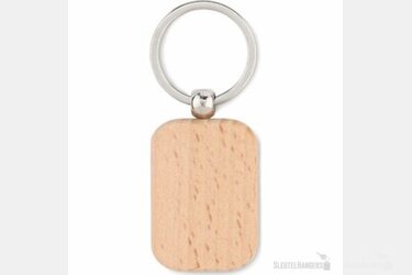 Houten sleutelhanger