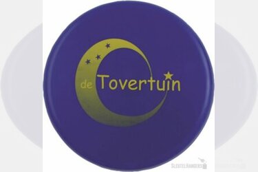 Bedrukte frisbee