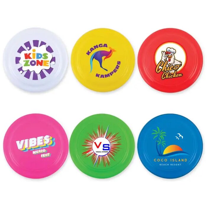 frisbees met logo