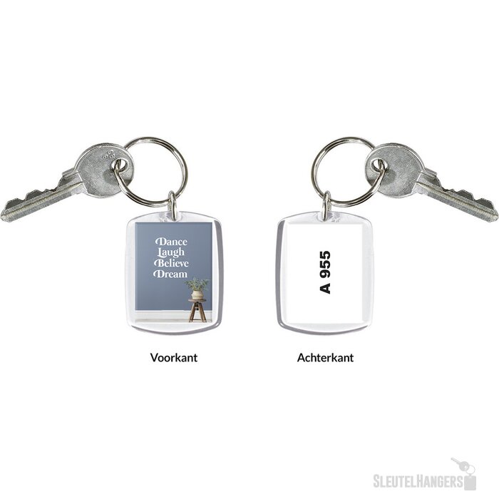 Club Special sleutelhanger Transparant