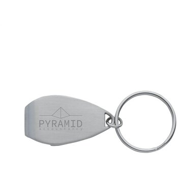 Carrera Sleutelhanger/Opener Zilver