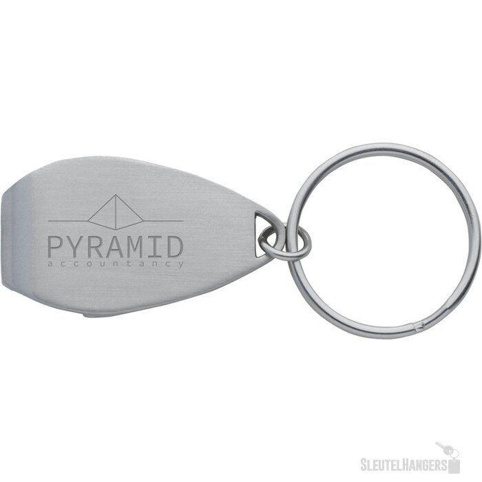 Carrera Sleutelhanger/Opener Zilver