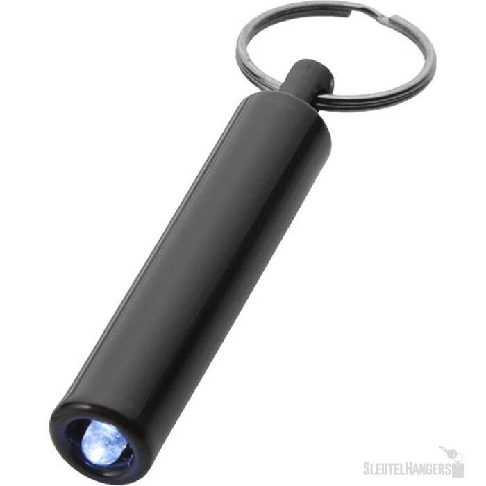 Retro sleutelhangerlampje Zwart