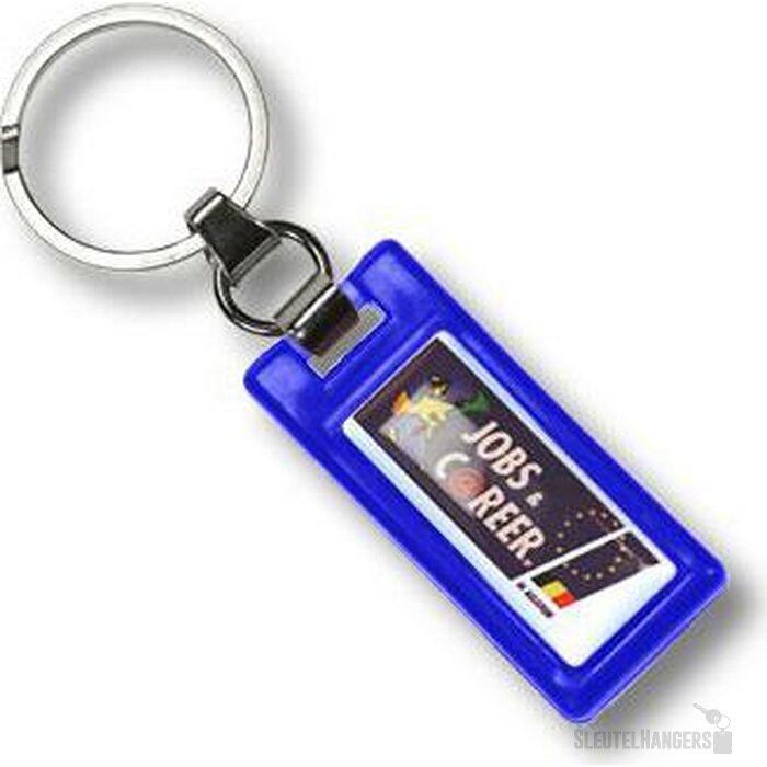 Sleutelhanger Perm blauw