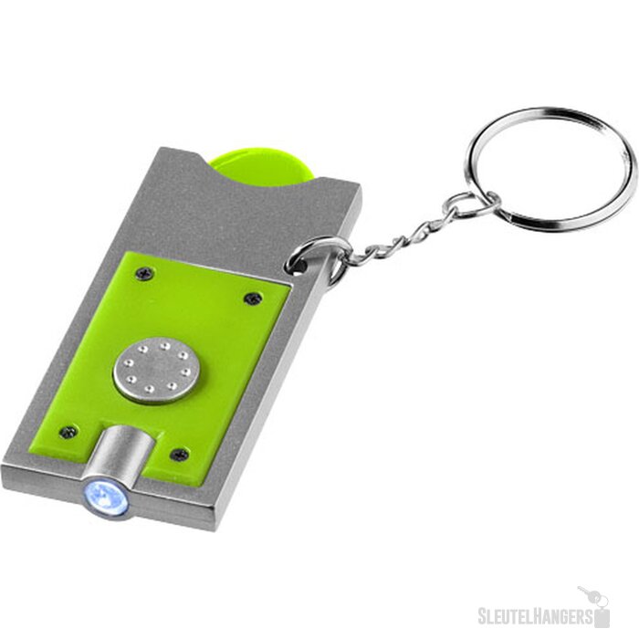 Allegro sleutelhanger Lime Lime, Zilver Lime/Zilver