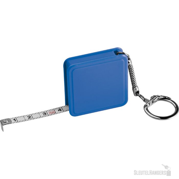 Sleutelhanger rolbandmaat Cire blauw