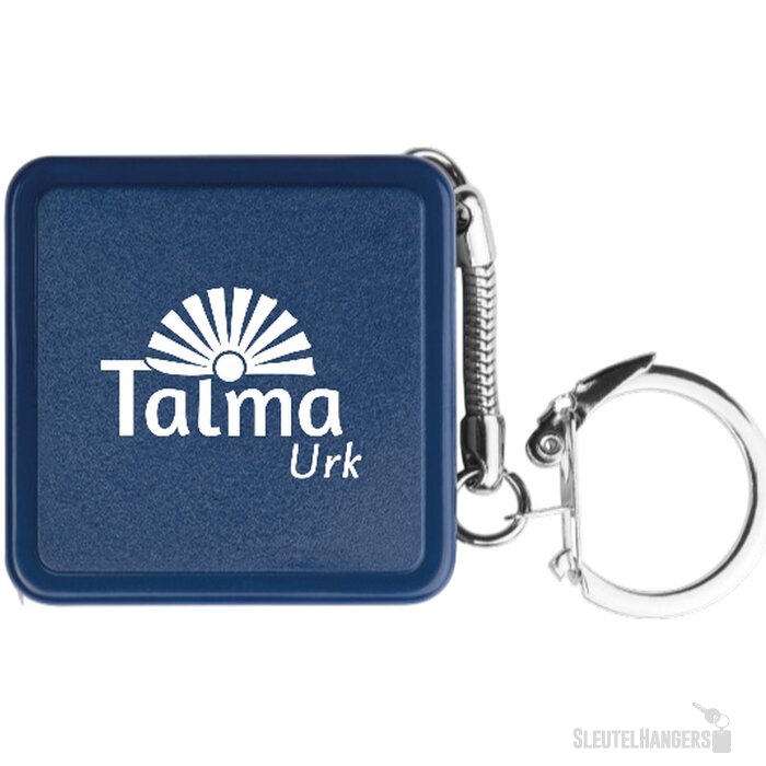 Sleutelhanger rolbandmaat Cire blauw