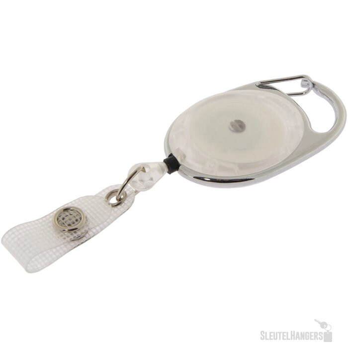 Jojo Reko 220 met riem & nylon koord transparant wit