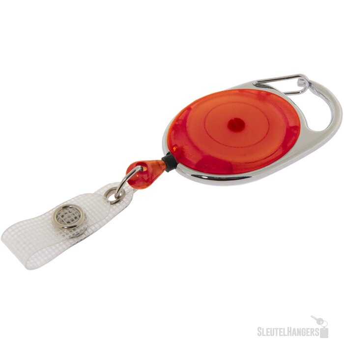 Jojo Reko 220 met riem & nylon koord transparant rood