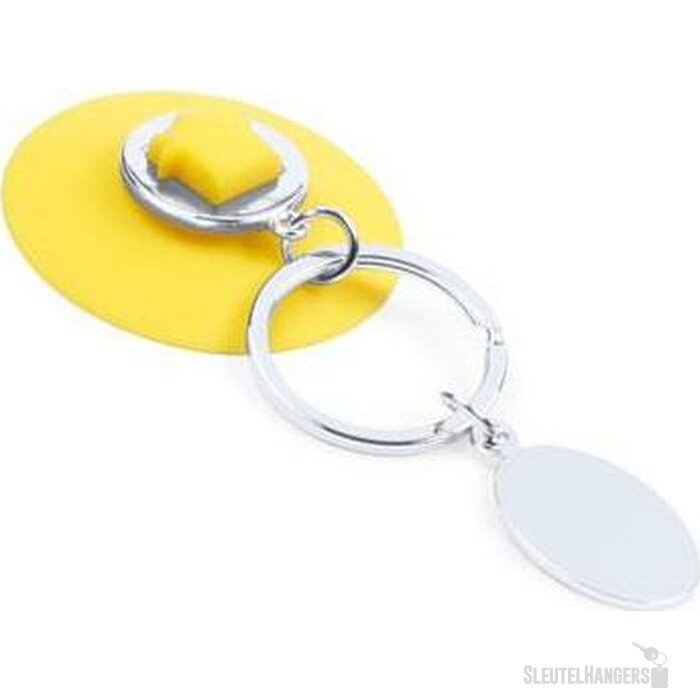 Sleutelhanger Nelson geel