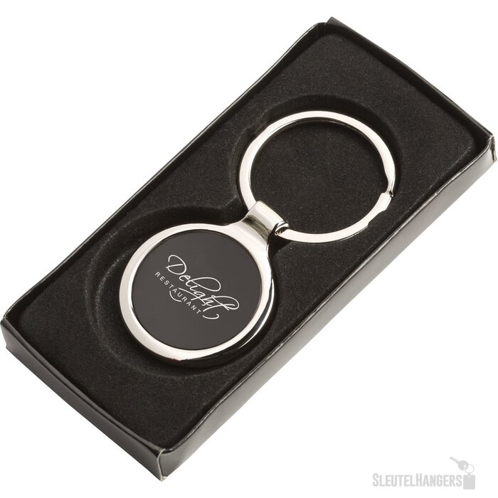 Keytag Circle Sleutelhanger Zwart