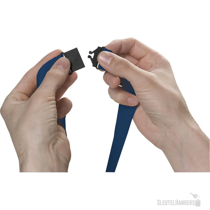 Keycord Complete Lanyard Blauw