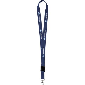 Keycord Buckle Lanyard Blauw Keycord Buckle Lanyard Blauw