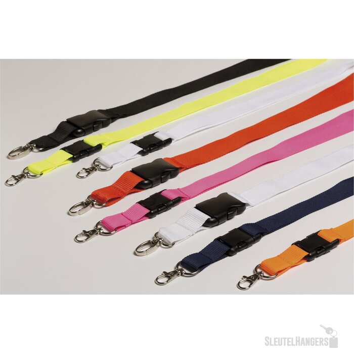Keycord Buckle Lanyard Blauw