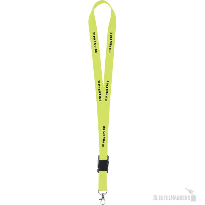 Keycord Buckle Lanyard Geel