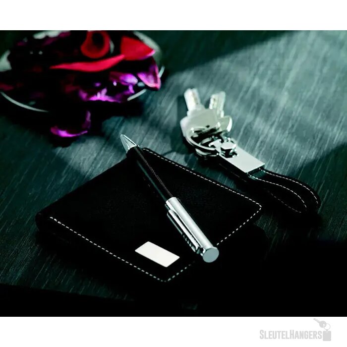 3-delige pu cadeauset Eleganci zwart