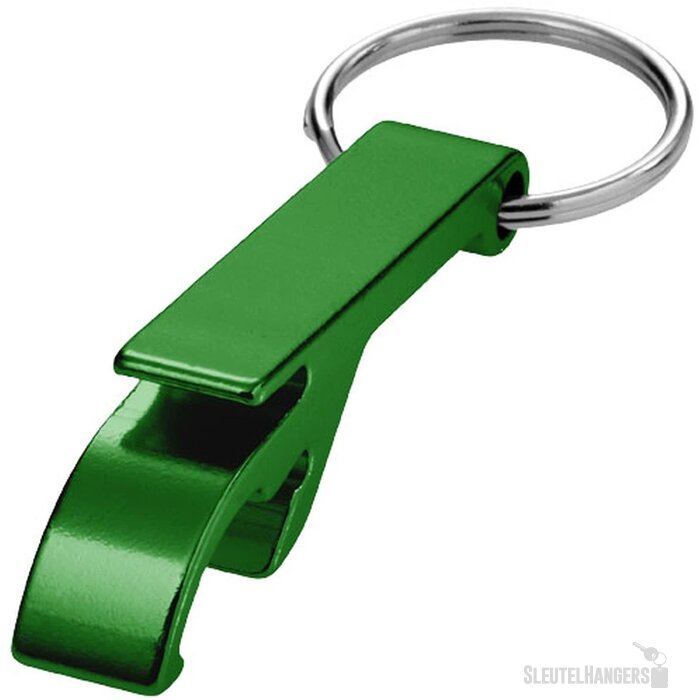 Sleutelhanger met fles- en blikopener Groen