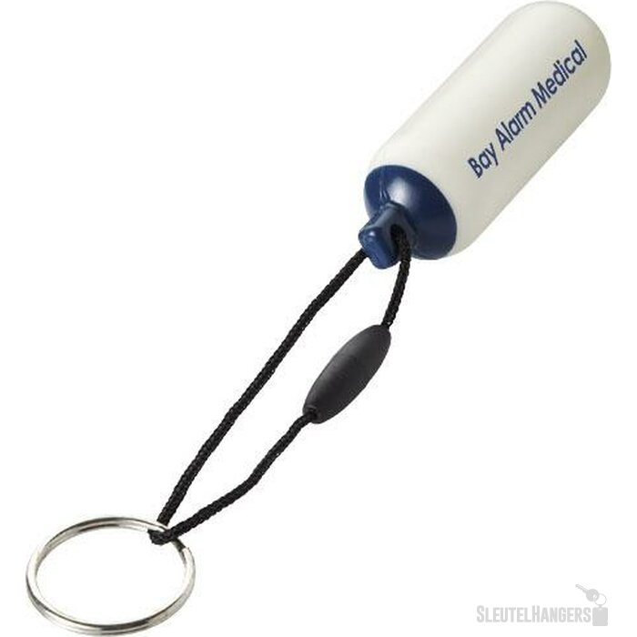 Drijvende sleutelhanger Wit