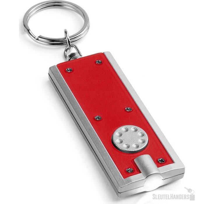 Noho Sleutelhanger Met Led Lampje Rood