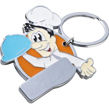 Sleutelhanger mannetje oranje Sleutelhanger mannetje oranje