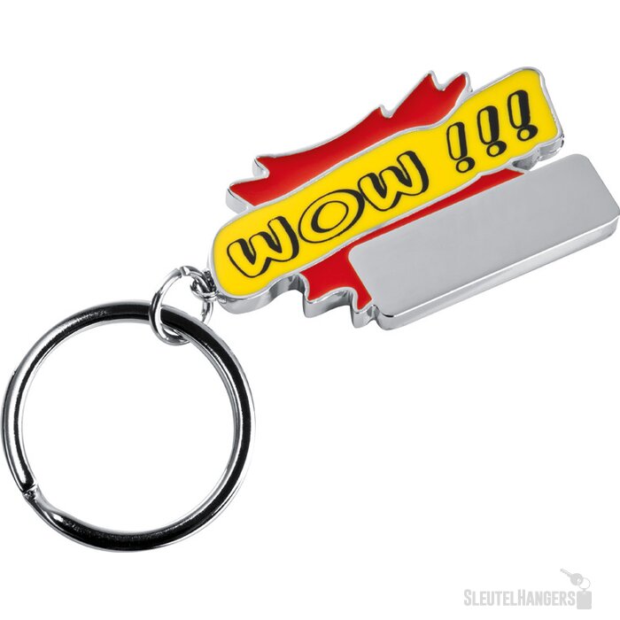 Sleutelhanger Wow rood