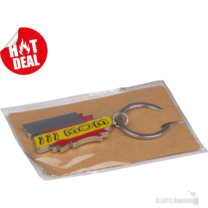 Sleutelhanger Wow rood