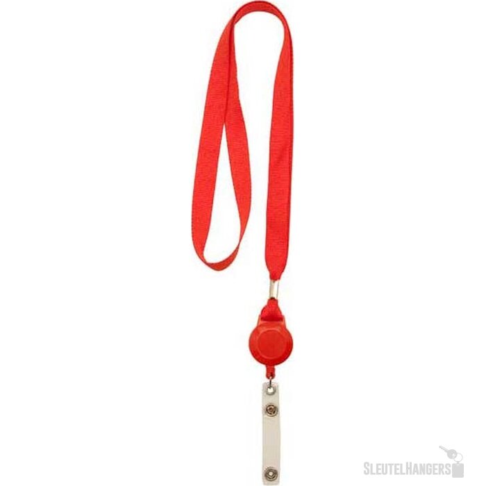 Lanyard met jojo rood