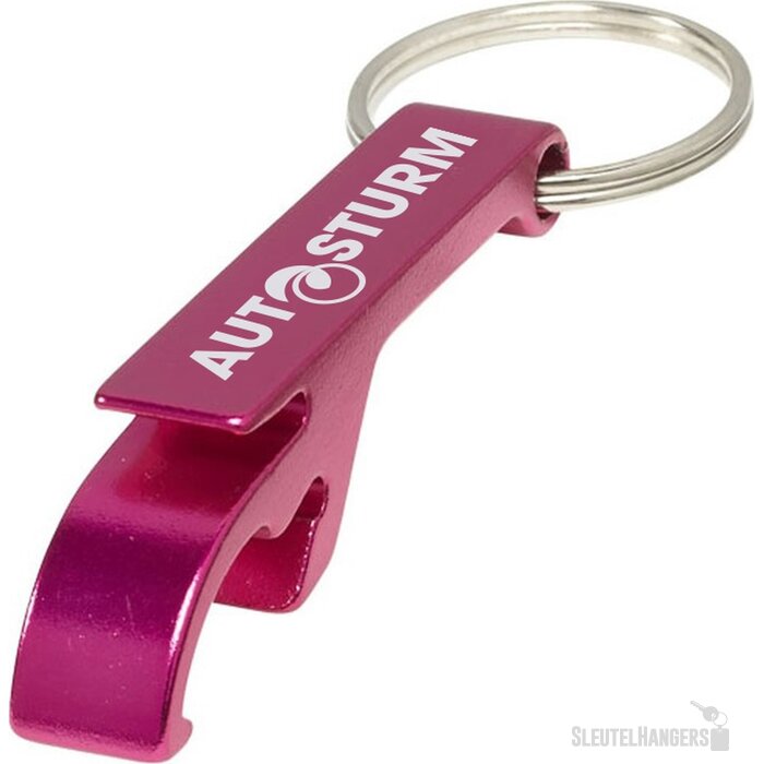 Sleutelhanger flesopener Crewe Magenta