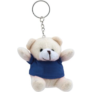 Goedkope Sleutelhanger Met Knuffel Blauw Goedkope Sleutelhanger Met Knuffel Blauw