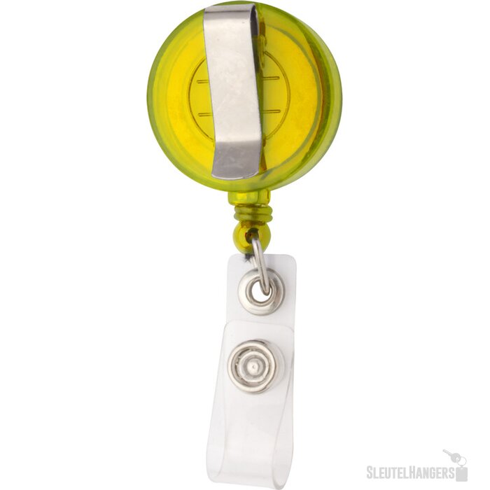Uittrekbare Pashouder Geel