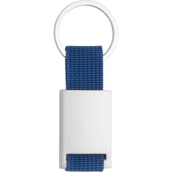 Sleutelhanger Met Polyester Koord Blauw