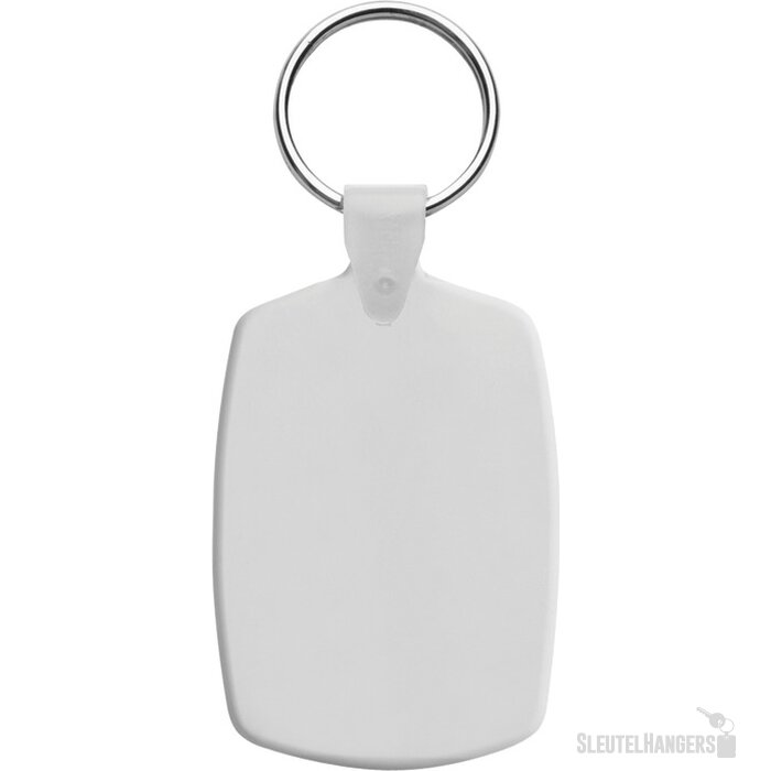 Slice Sleutelhanger Wit
