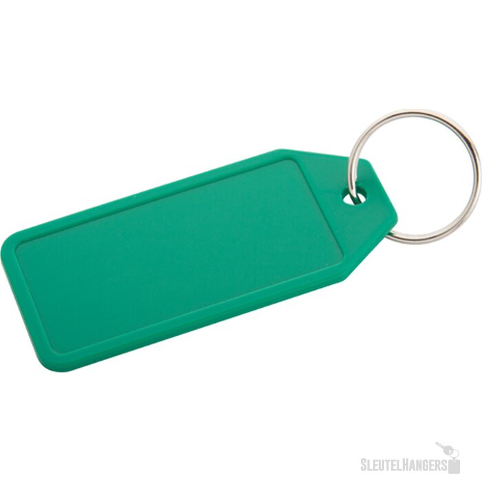 Plopp Plastic Sleutelhanger Groen