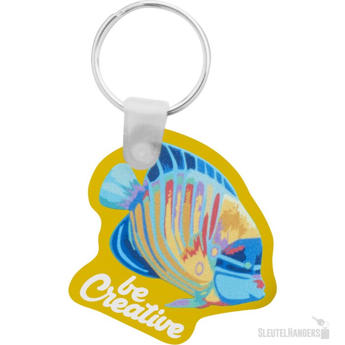 Creafob Custum Made Sleutelhanger Geel