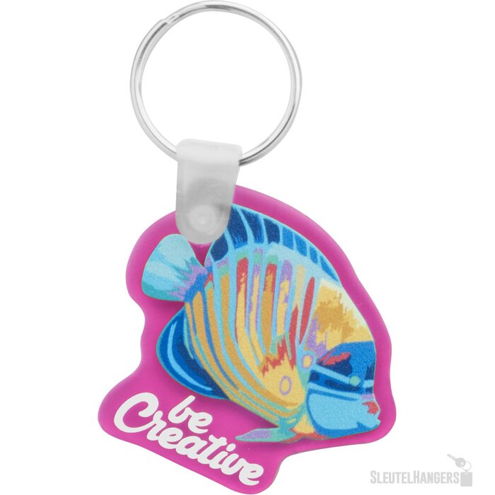 Creafob Custum Made Sleutelhanger Roze