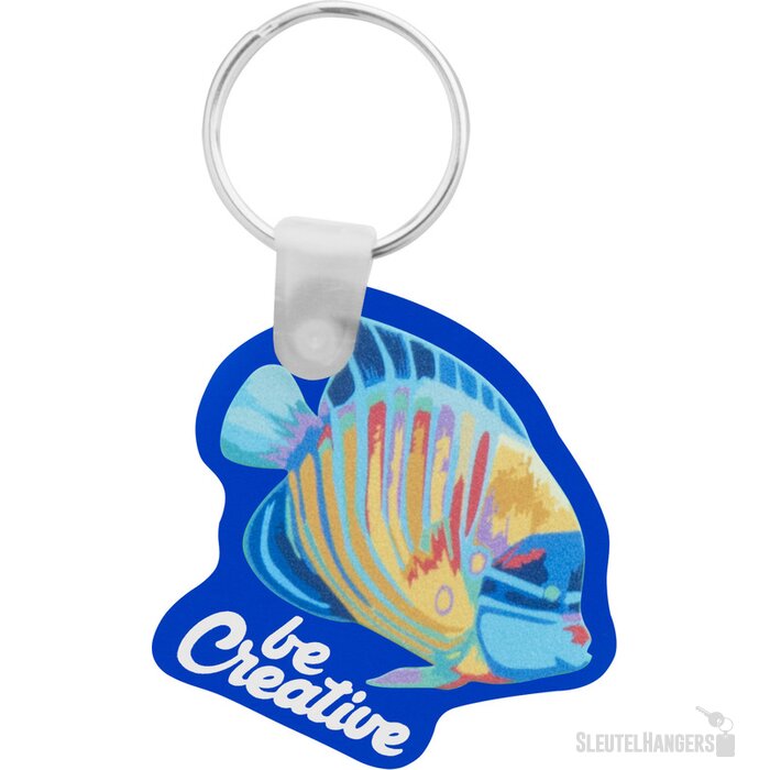 Creafob Custum Made Sleutelhanger (Kobalt) Blauw