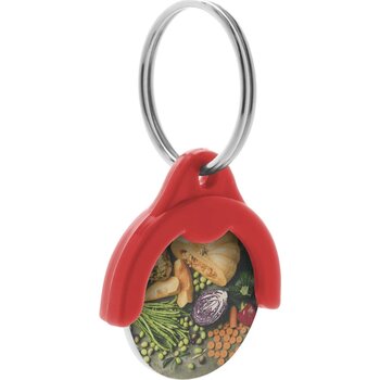 Token Winkelwagenmuntje Rood Token Winkelwagenmuntje Rood