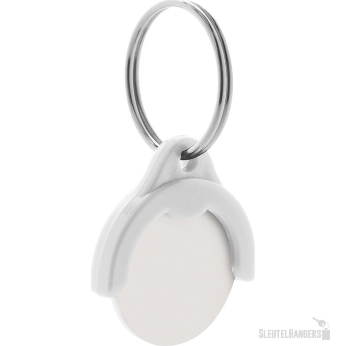 Token Winkelwagenmuntje Wit