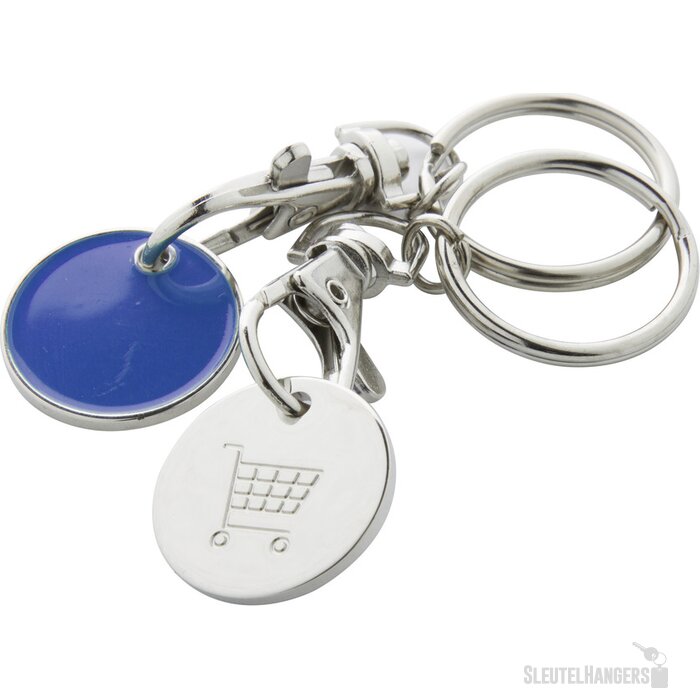 Euromarket Sleutelhanger Blauw