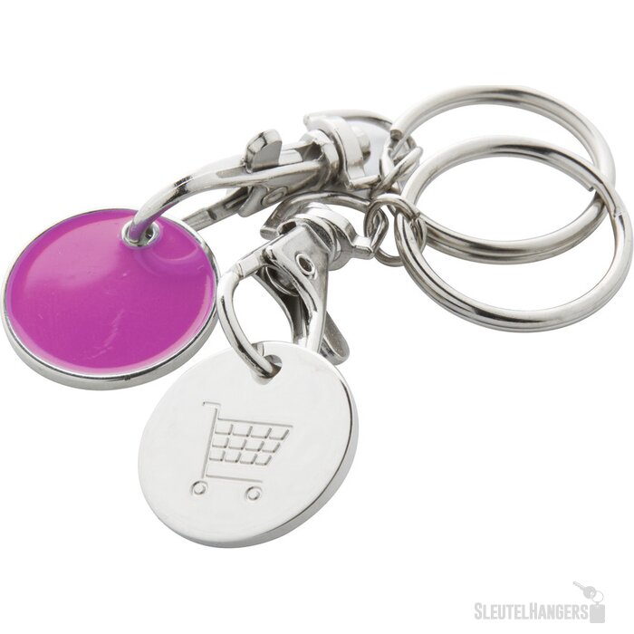 Euromarket Sleutelhanger Fuchsia