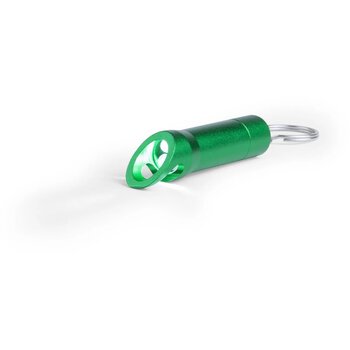 Zaklamp Sleutelhanger Met Opener Groen Zaklamp Sleutelhanger Met Opener Groen