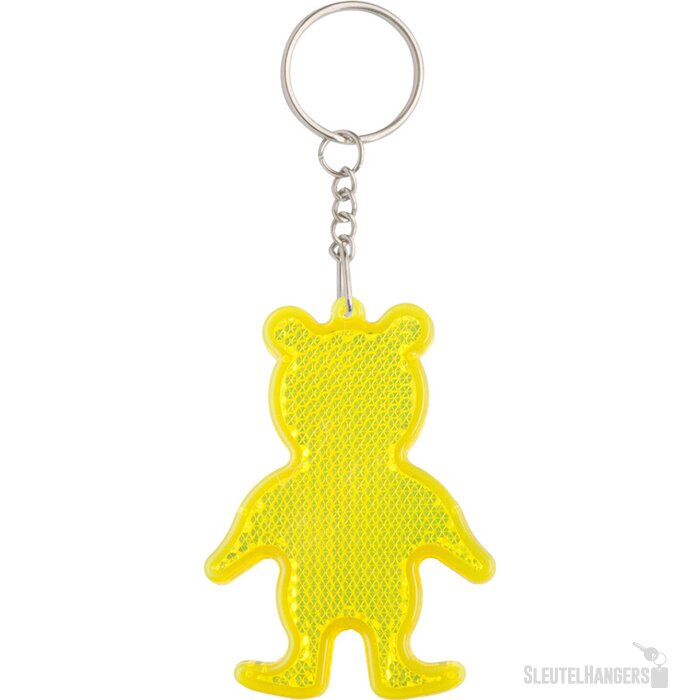 Reflector Sleutelhanger Geel