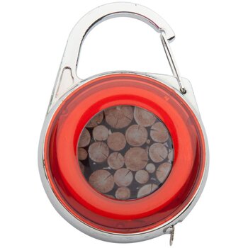 Sleutelhanger Rolmaat Met Karabijnhaak Rood Sleutelhanger Rolmaat Met Karabijnhaak Rood
