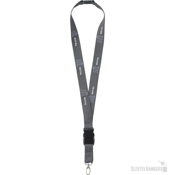 Keycord Complete Lanyard Grijs