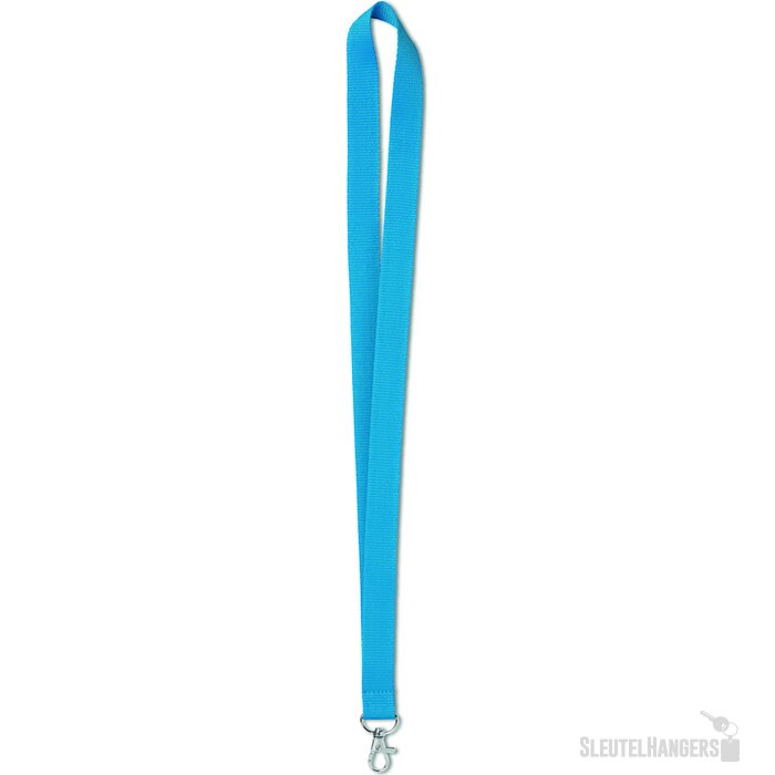 Lanyard 20 mm Simple lany Turquoise