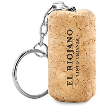Sleutelhanger met kurk Beige Sleutelhanger met kurk Beige