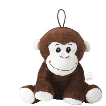 Moki Pluche Aap Knuffel Bruin Moki Pluche Aap Knuffel Bruin