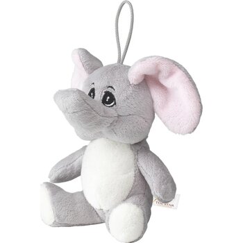 Animal Friend Pluche Knuffelolifant Grijs Animal Friend Pluche Knuffelolifant Grijs