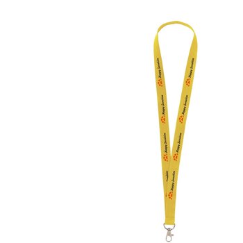 Keycord Budget Lanyard Geel Keycord Budget Lanyard Geel