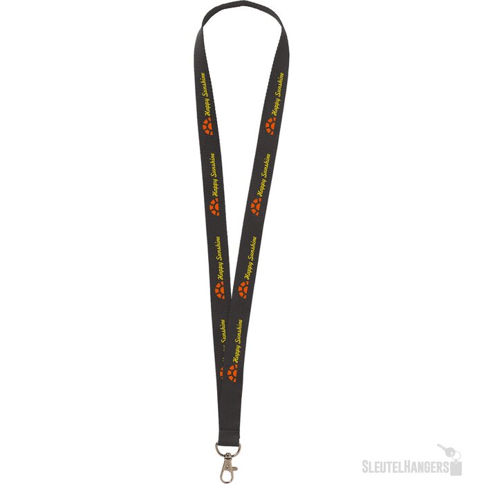 Keycord Budget Lanyard Zwart